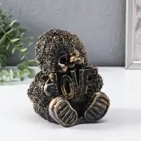 Копилка "Ёжик" 15 см, античный