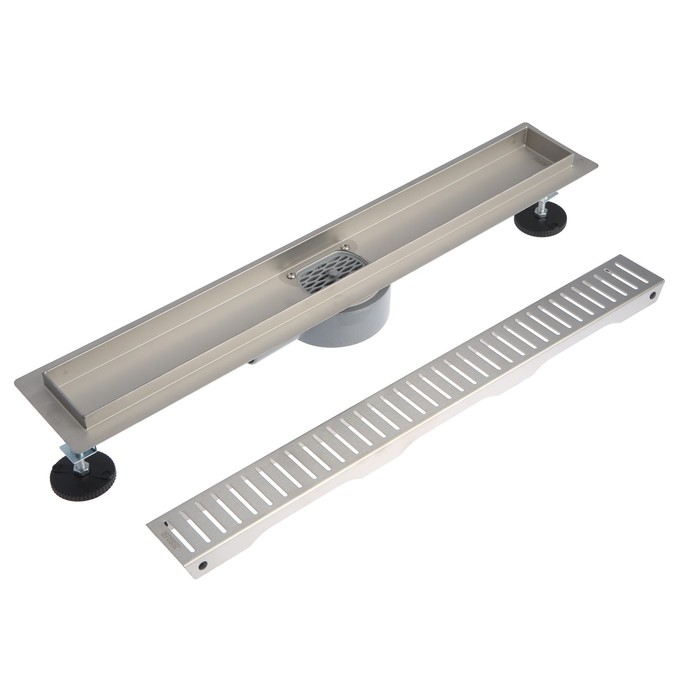 Трап TIM BAD536002, c флaнцeм свободного вращения 360&deg;, 600 мм, сухой затвор