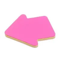 Блок с липким краем, &laquo;Стрелка&raquo; 50 листов флуоресцентные, 5 цветов