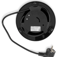 Чайник HYK-G3401 1.7л. 2200Вт черный серебристый