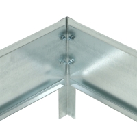 Грядка оцинкованная, Г-образная, 152 &times; 60 &times; 15 см, Greengo