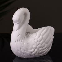 Кашпо "Лебедь" 9х10х6 см, натуральный