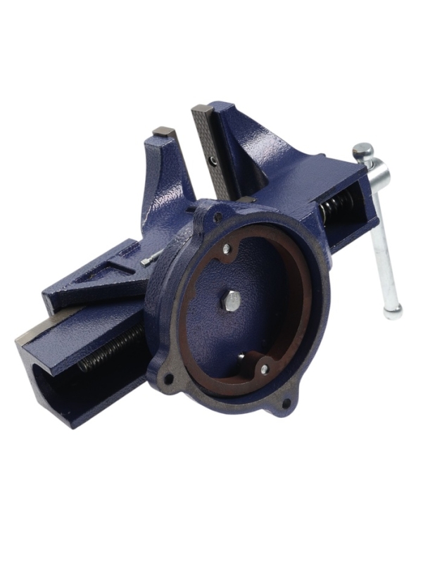 Тиски слесарные поворотные ТУНДРА, с наковальней, высокопрочный чугун ВЧ-40, 200 мм