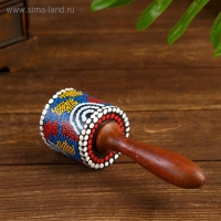 Сувенирный музыкальный инструмент Маракас "Энергия" 7,5х7,5х18 см