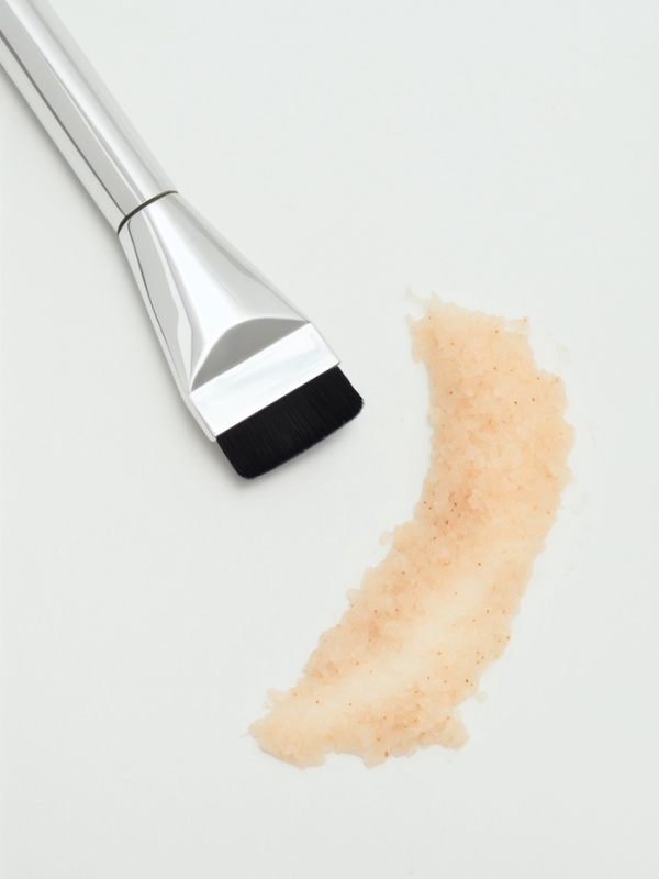 Кисть для масок, 14 см, цвет серебристый Кисть для масок, 14 см, цвет серебристый