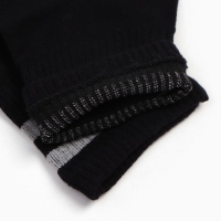 Носки женские, цвет белый/серый полоска, размер 36-39