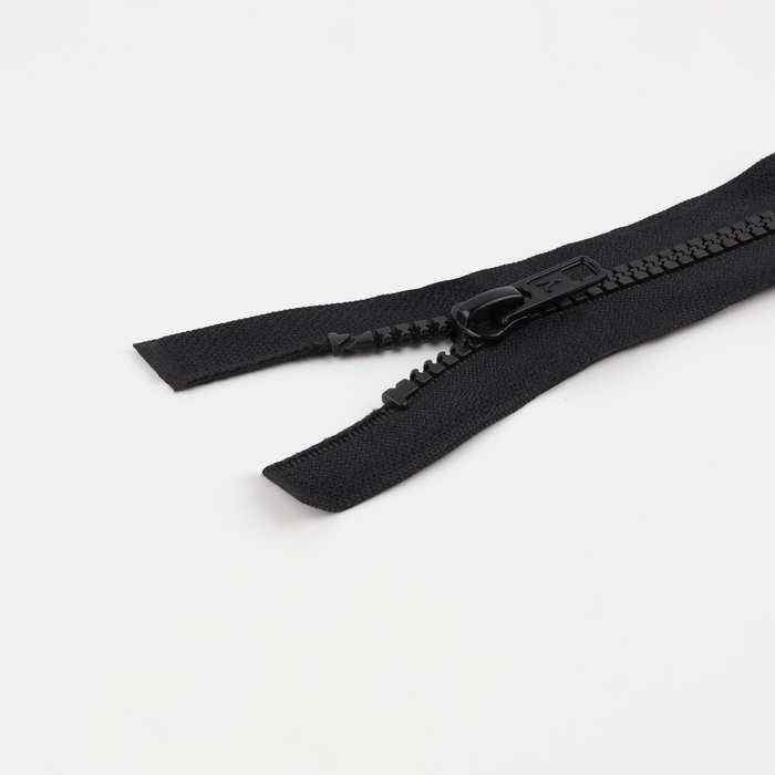 Молния &laquo;Трактор&raquo;, №5, разъёмная, замок автомат, 75 см, цвет угольный, цена за 1 штуку