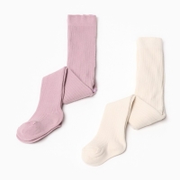 Набор колготок Крошка Я BASIC LINE, рост 68-74 см, молочный / розовый Набор колготок Крошка Я BASIC LINE, рост 68-74 см, молочный / розовый