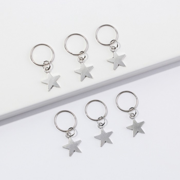 Заколки пирсинг для волос &laquo;All you need is love&raquo;, 6 шт.