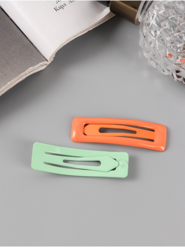 Невидимка для волос Невидимка для волос "Милен" (набор 5 шт) нежность, 5 см, микс