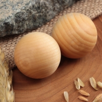 Сувенир "Шар здоровья", липа, 3 см, Сувенир "Шар здоровья", липа, 3 см,