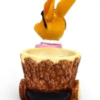 Фигурное кашпо 13 х 9 х 15см  "Заяц на велосипеде"