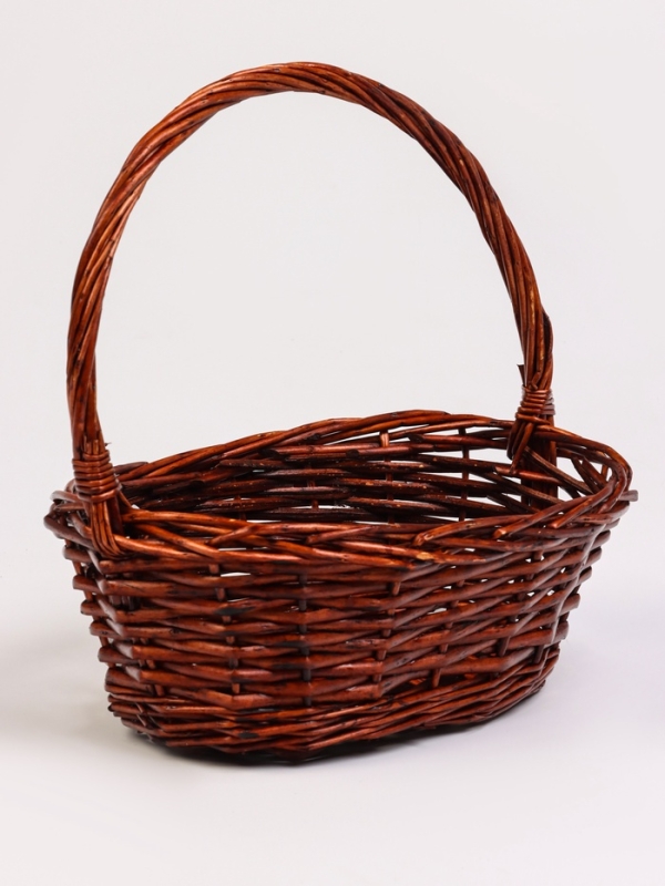 Набор корзин плетеных 50х42х15, 43х36х14, 37х30х12, 32х24х10, 26х20х9 см