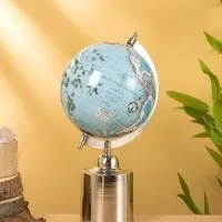 Глобус сувенирный 18х15х33 см, подставка металл