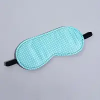 Маска для сна &laquo;Пастель&raquo;, 19&times;8.5 см, резинка одинарная, зелёная
