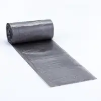 Мешки для мусора в рулоне 30 л,черные, ПНД,толщина 10 мкм, 50 шт