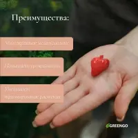 Клипса для растений &laquo;Клубника&raquo;, набор 10 шт., МИКС, Greengo