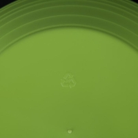 Горшок для цветов с поддоном &laquo;Япония&raquo;, 3 л, цвет серо-фисташковый