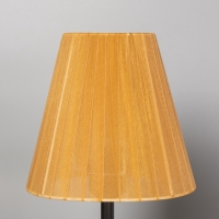 Лампа настольная BayerLux "Рита" 1х40Вт Е27 черный/бронза/коричневый 20х20х40см