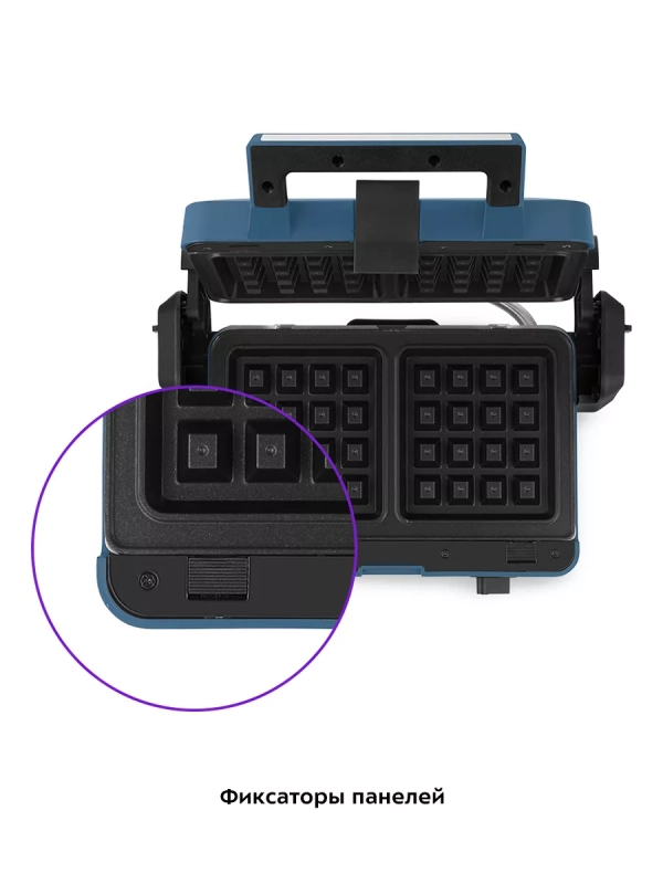 Вафельница электрическая КТ-3627 (3 в 1) - 1200 Вт