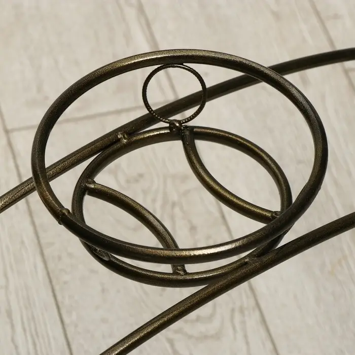 Подставка для цветов, напольная, на 3 горшка, d = 14 см, бронзовая, &laquo;Арка&raquo;