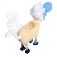 Набор для игры с мягким пластилином &laquo;Зверятки&raquo;, 3 баночки с массой для лепки, 5 предметов