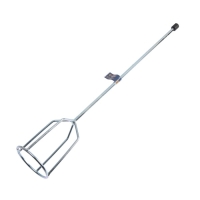 Миксер для гипсовых смесей ТУНДРА, шестигранный хвостовик, 100 х 8 х 600 мм