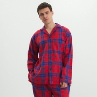 Пижама мужская из фланели (рубашка и брюки) KAFTAN р.56 Пижама мужская из фланели (рубашка и брюки) KAFTAN р.56