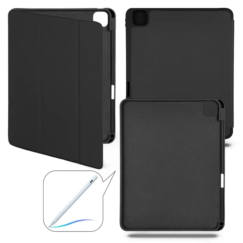 Чехол-книжка iPd Pro 11 (2024) Smart case (Pencil) Black №8