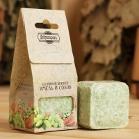 Соляной брикет куб "Хмель и Солод" 200 г "Добропаровъ" Соляной брикет куб "Хмель и Солод" 200 г "Добропаровъ"