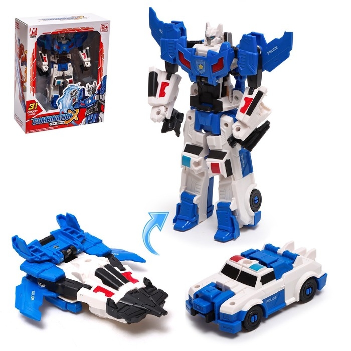 Набор роботов &laquo;Полицейский&raquo;, трансформируются