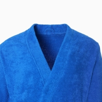 Халат махровый Экономь и Я мужской, размер 56-58, цвет синий, 100% хлопок с AIRO, 320 г/м2 Халат махровый Экономь и Я мужской, размер 56-58, цвет синий, 100% хлопок с AIRO, 320 г/м2