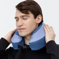 Дорожная подушка Piligrim, голубая