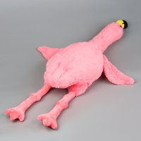 Мягкая игрушка &laquo;Фламинго&raquo; с пледом, 95 см, цвет розовый