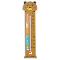 Термометр комнатный &laquo;Мишка в очках&raquo;, цвет МИКС