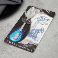 Ложка сувенирная &laquo;Север&raquo;, с гравировкой, 3 х 14 см