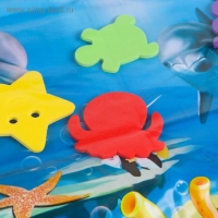 Акваковрик развивающий прямоугольный «Дельфины» Акваковрик развивающий прямоугольный «Дельфины»