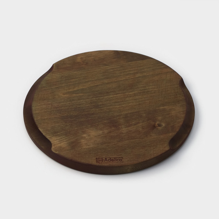 Блюдо для подачи Adelica, d=25×1,8 см, пропитано маслом, массив берёзы Блюдо для подачи Adelica, d=25×1,8 см, пропитано маслом, массив берёзы