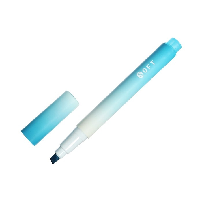 Набор маркеров-текстовыделителей 4 штуки/4 цвета, пастель, сине-сиреневый градиент Набор маркеров-текстовыделителей 4 штуки/4 цвета, пастель, сине-сиреневый градиент