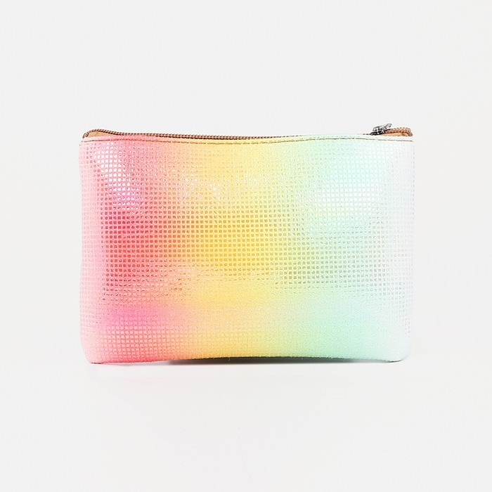 Набор косметичек 2 в 1 на молниях, цвет золотой/пудровый Набор косметичек 2 в 1 на молниях, цвет золотой/пудровый