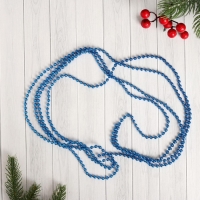 Бусы на ёлку 2,7 м d-5 мм "Шарики" микс