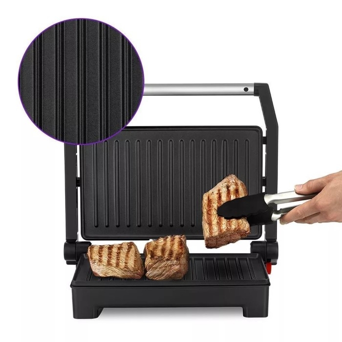 Бутербродница Kitfort КТ-3665, 800 Вт, 27,1х23 см, чёрная Бутербродница Kitfort КТ-3665, 800 Вт, 27,1х23 см, чёрная