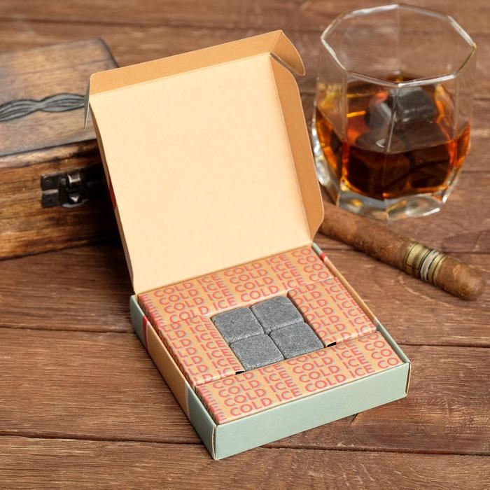 Камни для виски &laquo;Манящий&raquo;, 4 шт