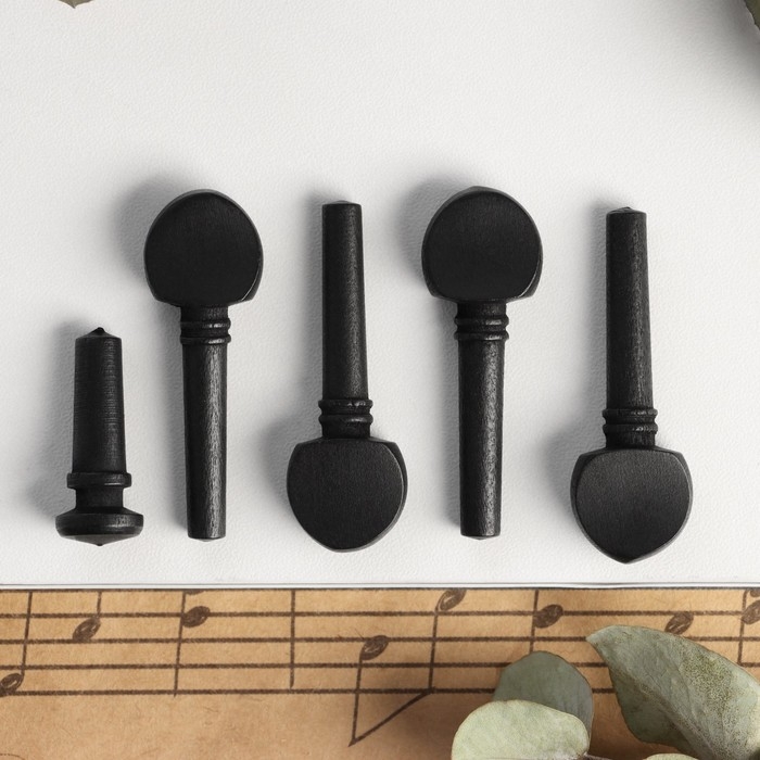 Набор колков для скрипки Music Life 1/8, 4 штуки Набор колков для скрипки Music Life 1/8, 4 штуки