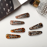 Невидимка для волос "Герти" (набор 6 шт) грация пятна, 5,5 см Невидимка для волос "Герти" (набор 6 шт) грация пятна, 5,5 см