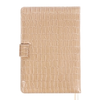 Ежедневник датированный 2025 A5 168 листов, deVENTE.Barbara, твердая обложка кожзам с поролоном, хлястик, перфорация, ляссе, блок 70, бежевый Ежедневник датированный 2025 A5 168 листов, deVENTE.Barbara, твердая обложка кожзам с поролоном, хлястик, перфорация, ляссе, блок 70, бежевый