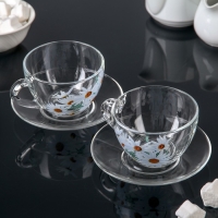 Набор чайный «Ромашковое поле», 200 мл, в чемоданчике Набор чайный «Ромашковое поле», 200 мл, в чемоданчике