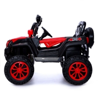 Электромобиль &laquo;Квадроцикл&raquo;, 4WD полный привод, цвет красный