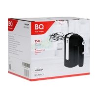 Миксер BQ MX421, ручной, 150 Вт, 5 скоростей, чёрный Миксер BQ MX421, ручной, 150 Вт, 5 скоростей, чёрный