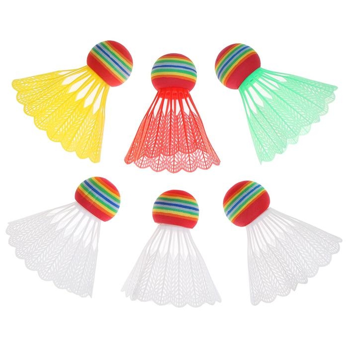 Набор воланчиков, 6 шт., 4 г Набор воланчиков, 6 шт., 4 г